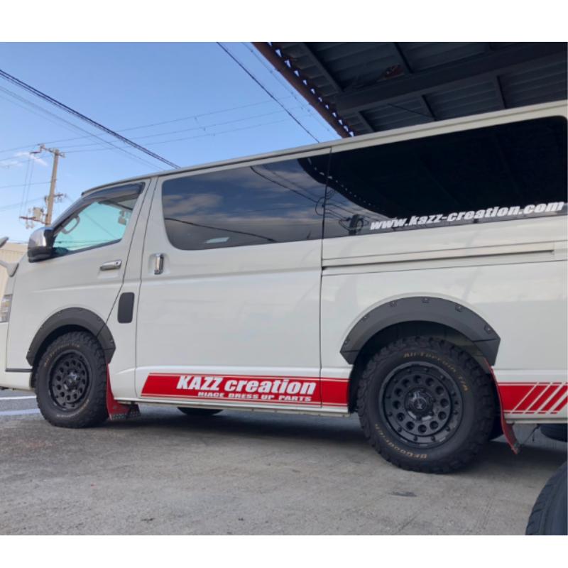 ハイエース200系 オーバーフェンダー タイプ3 出幅7mm : トレンド