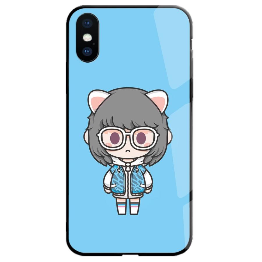Iphone Xs ケース 背面ガラスケース かっこいい おしゃれ 衝撃吸収 アニメの美人 154 Iphxsbl Simsku Ty Factory 通販 Yahoo ショッピング