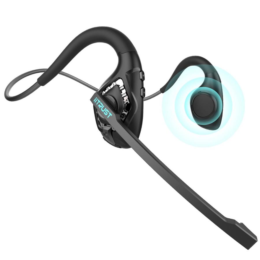 クーポンで15%OFF! Bluetooth ヘッドセット マイク付 ワイヤレス