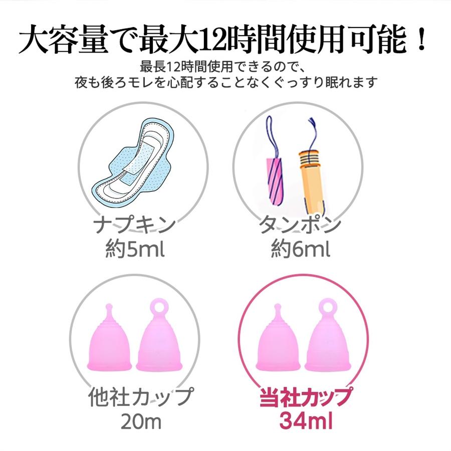 月経カップ 生理カップ 生理用ナプキン 洗浄用カップ 初心者向き リング型 医療認証済 生理用品 ナプキン タンポン 血カップ | ブランド登録なし | 19