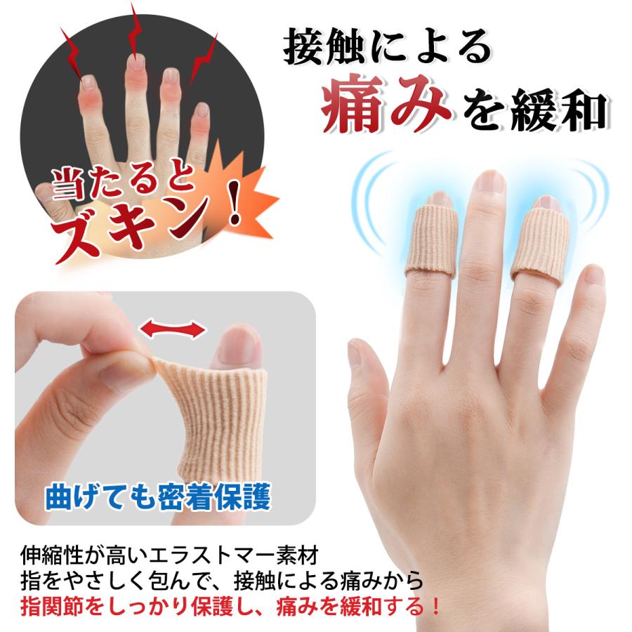 指サック 指 サポーター 医療用 医療認証品 指関節 保護 関節痛 指 