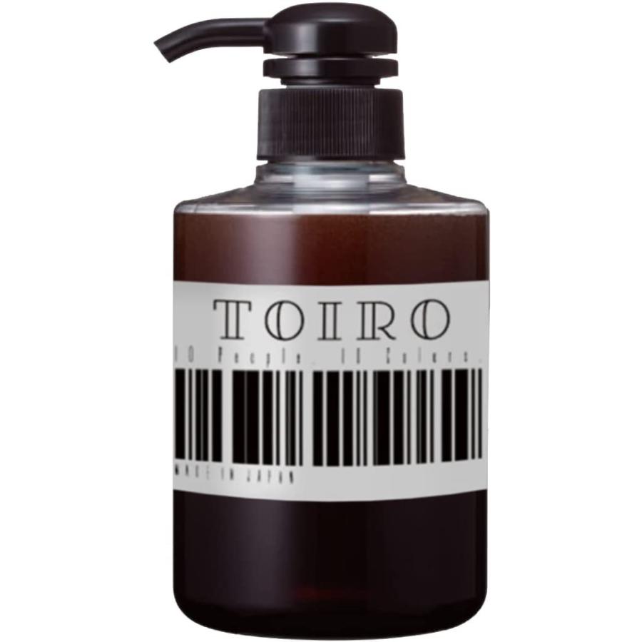 TOIRO 十色 ボタニカル アミノ酸 ノンシリコン オールインワン シャンプー 紅茶の香り 400ml ボトル 育毛、スカルプケア