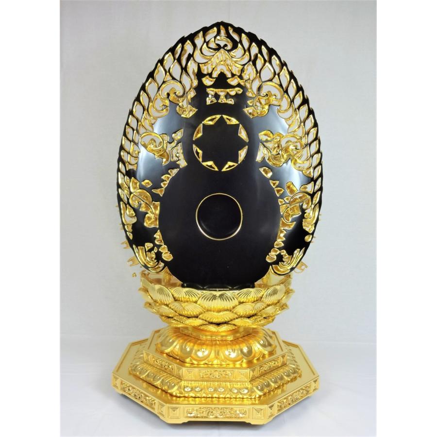 十一面千手観音像 身丈1尺　楠材金箔仕上げ_5