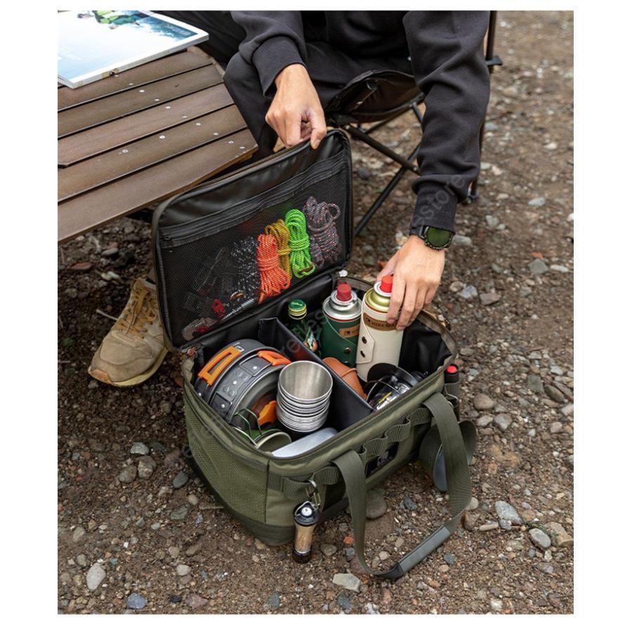 キャンプ 収納 バッグ ソフトコンテナ コンテナボックス ツール