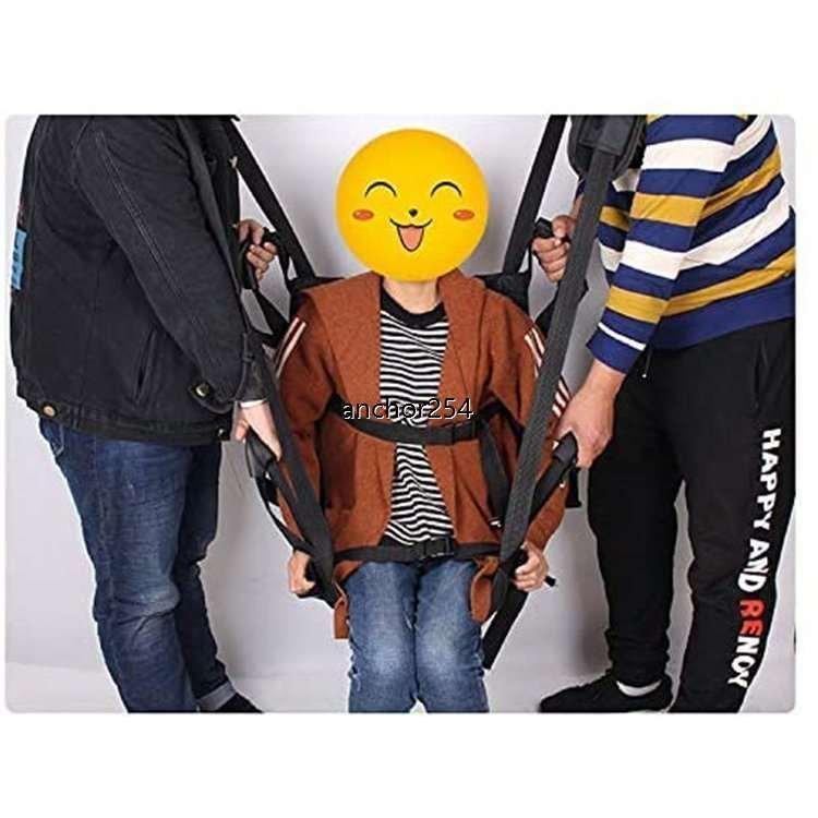 車椅子用 移乗シート 介助シート 移乗補助用具 介護用ベルト 車いす 簡易担架 ストレッチャー 緊急用 チェア 防災 避難 救護用 搬送_3