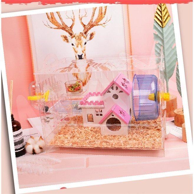 休み ハムスター ケージ 家 大型 小動物ケージ おしゃれ 広い ハムスターケージ お掃除しやすい 通気穴いっぱい 飼育 かわいい 幅広い セット付き Apprisen Com