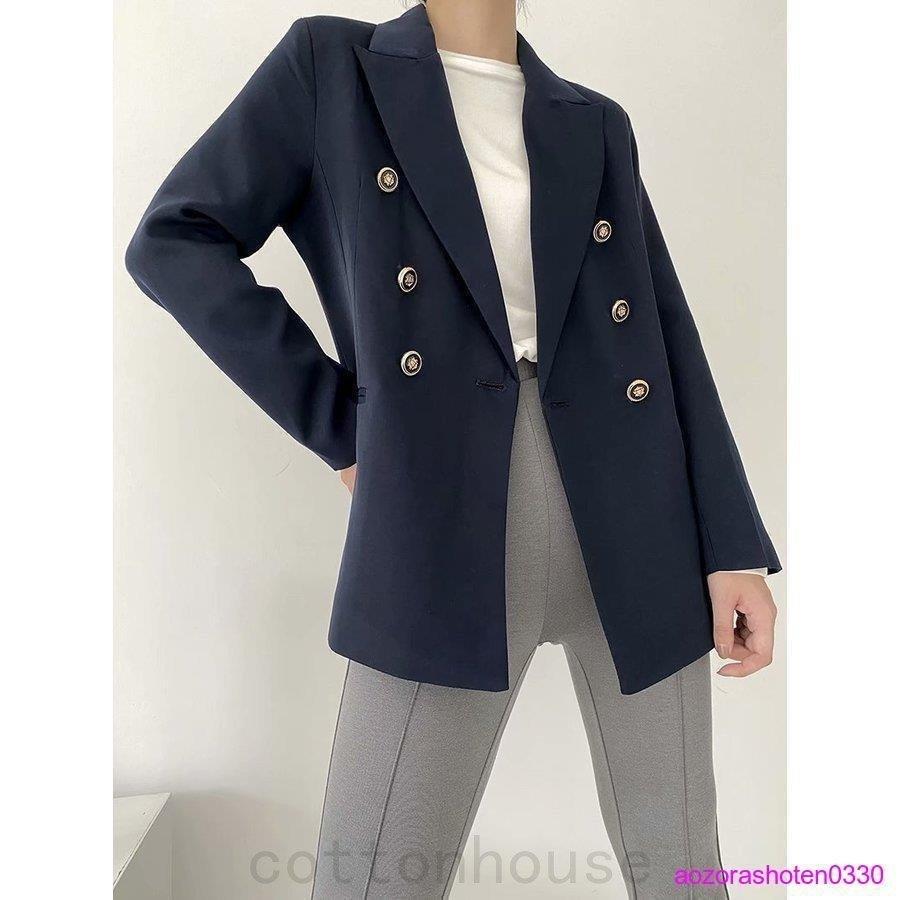 新入荷 レディース テーラードジャケット さんセレクト商品 ネイビー 冬 秋 春 1枚持っていたいマストアイテム 紺ブレ テーラード ブレザー サイズ S Www Francaisderome Com