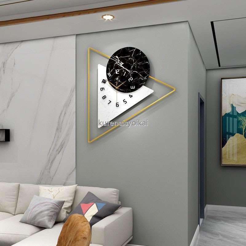 壁掛け時計 おしゃれ 文字盤 アナログ 時計 北欧 大きい 掛け時計 新築祝い 新発売 ウォールクロック 装飾 シンプル 壁掛け アンティーク Adhuganda Com