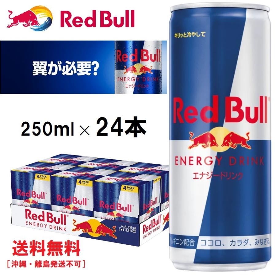 レッドブル Red Bull エナジードリンク 250ml缶×12本 格安新品