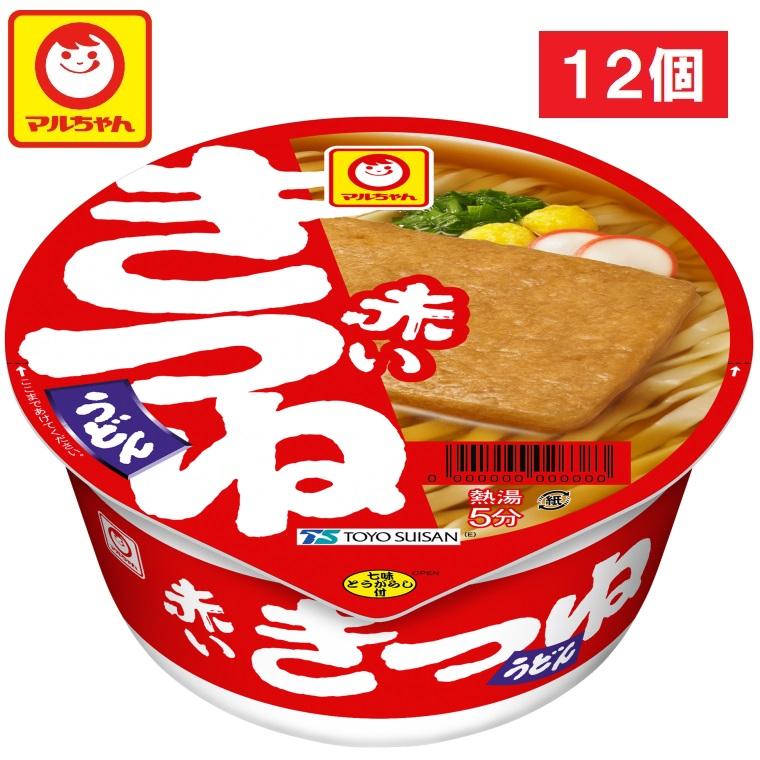 マルちゃん 東洋水産 マルちゃん 赤いきつね（東）12個 : TY.FOODSNET