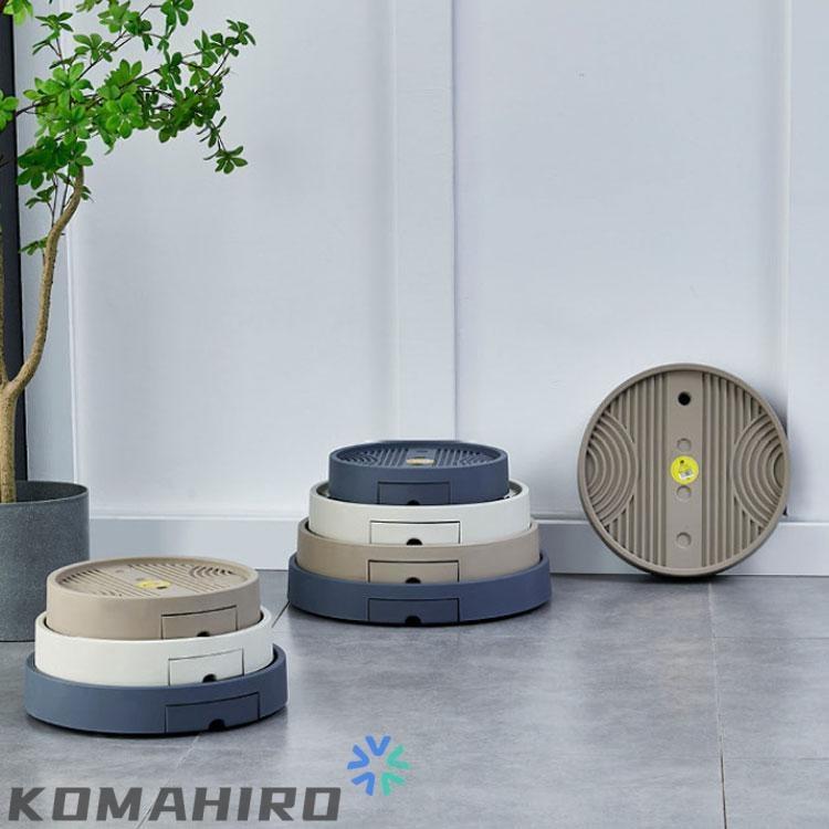 隠し 植木 キャスター付き 貯水 置く台 排水トレイ フラワースタンド