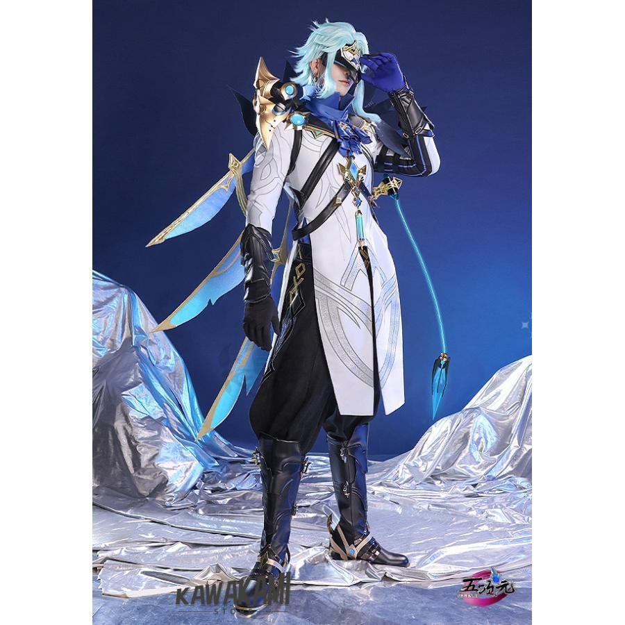 三分妄想 原神 コスプレ 博士 ドットーレ ファトゥス 衣装 ※ウイッグ