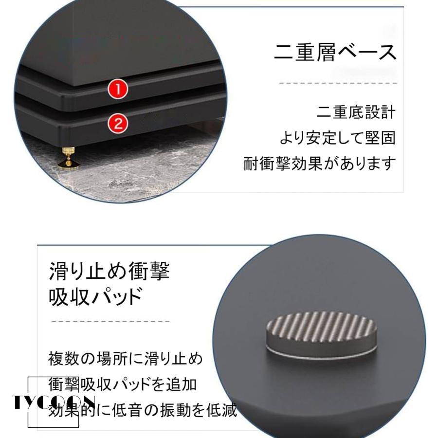 スピーカースタンド アンプラック ディスプレイボード キャスター付き 