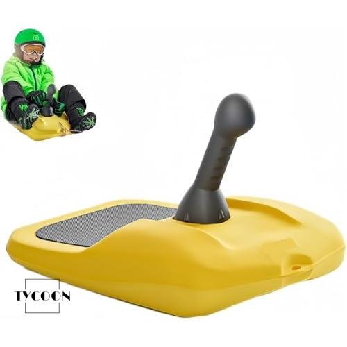 【希少品】SALOMON BOBS子供　大人　ソリ 大型ソリ そり 子供 大人用 ブレーキ付き 雪そり 雪遊び そりすべり