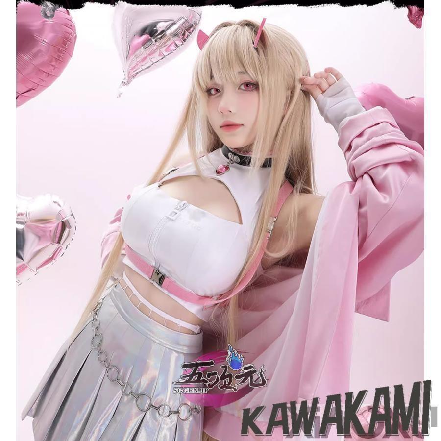 NIKKE バイパー コスプレフルセット　セット済みウイッグ+衣装+靴 五次元 勝利の女神：NIKKE ニケ バイパー コスプレ 衣装 ※ウィッグ 靴