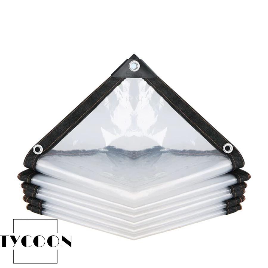 防水透明シート 雨よけシート 屋外 防水 防風 防雪 ベランダ 屋根用