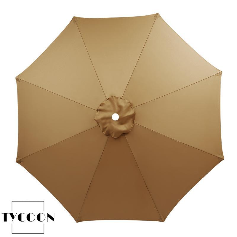 ガーデンパラソル 替え布 交換生地 2.0m/2.7m/3.0m 6/8本骨 防水 UV