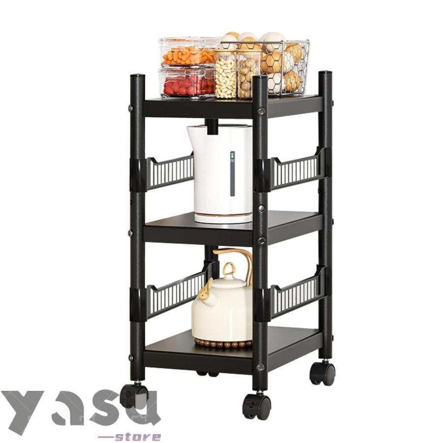 キッチンワゴン 隙間収納 幅27cm35cm40cm50cm スリム キャスター