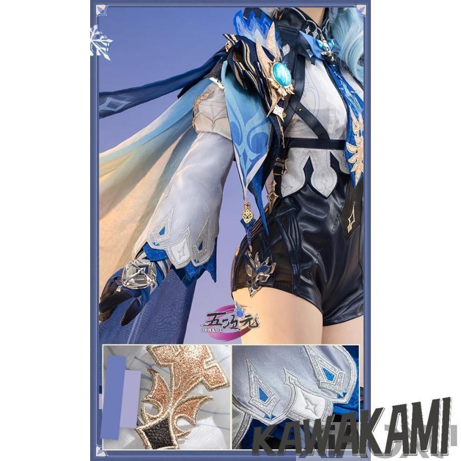 猫屋小舗製　原神　エウルア　コスプレ衣装ウィッグ付き 猫屋小舗 原神 コスプレ エウルア 衣装セット リニューアルVer