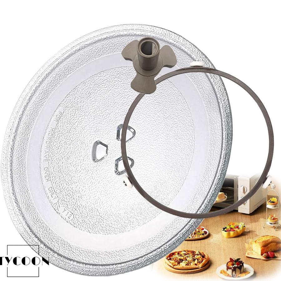 生体エネルギー応用製品　電子レンジ用ターンテーブル 電子レンジ交換アクセサリー 電子レンジガラスターンテーブルトレイ