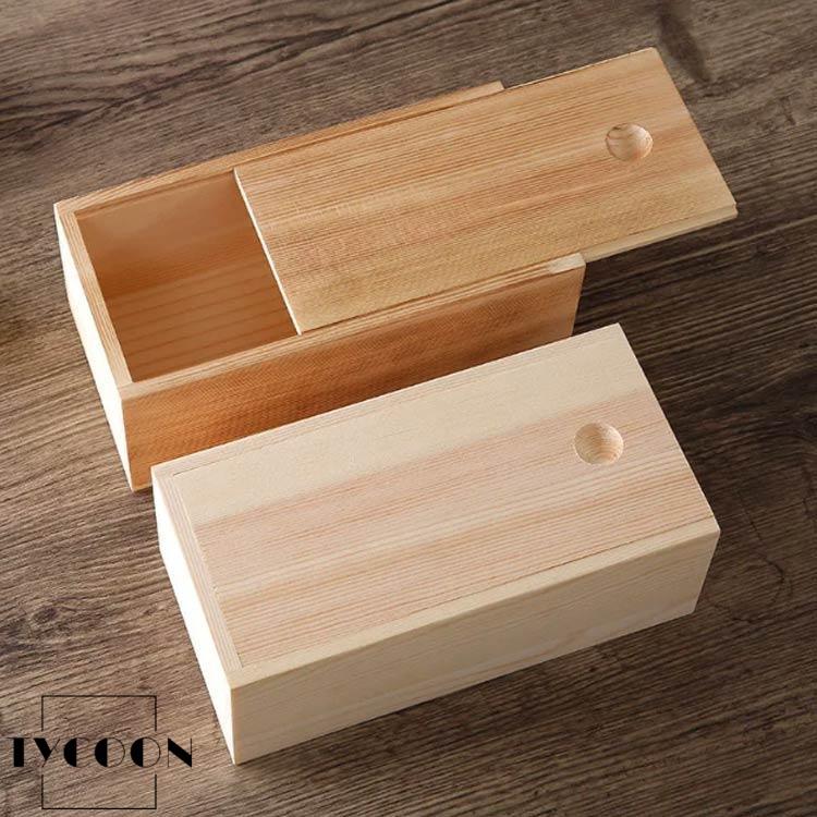 収納ケース 木製ボックス ふた付き おしゃれ 収納ボックス 天然木 木箱