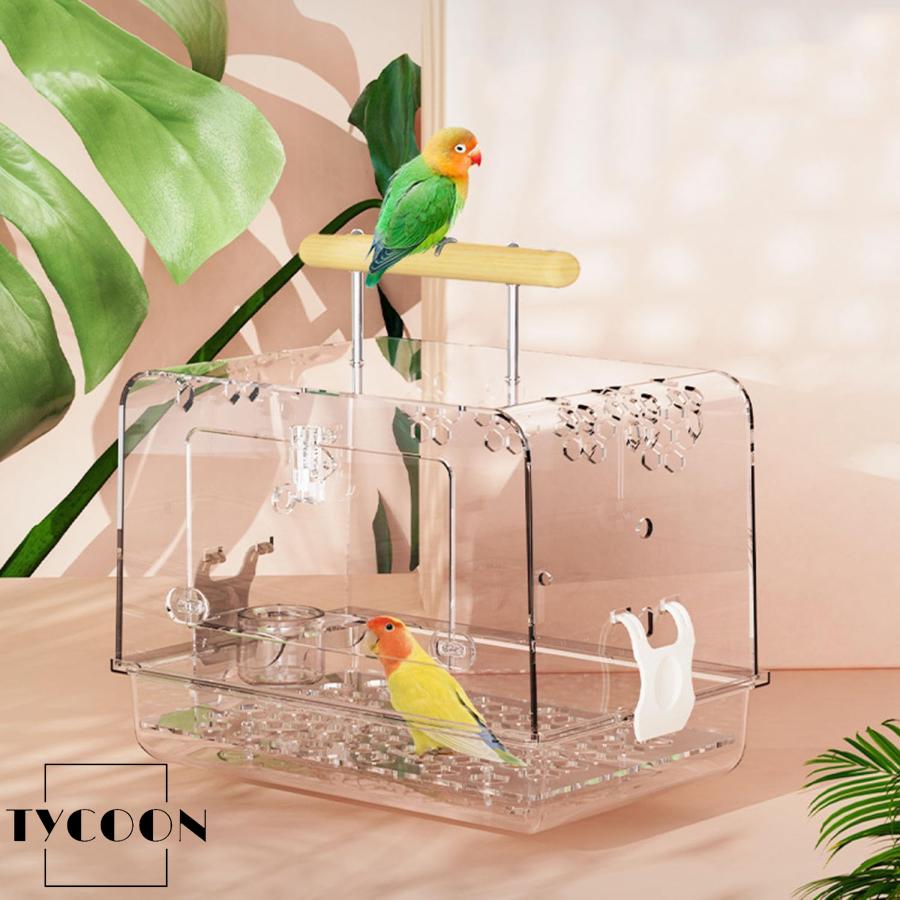 鳥かご 鳥籠 鳥 ケージ オカメインコ ケージ【30*21*23CM小型オウム用 