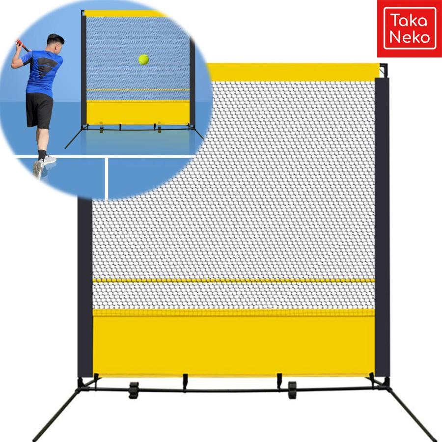 リバウンドネット 1.85Mx2.05M 簡単組み立て式 デラックス なテニス