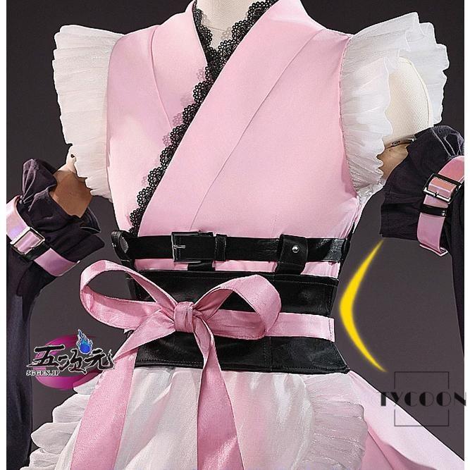 【やぎ】衣装Mサイズ　尻尾追加 三分妄想 超かぐや姫！コスプレ 駒澤乃依 衣装 ※ウィッグ 靴 耳と尻尾