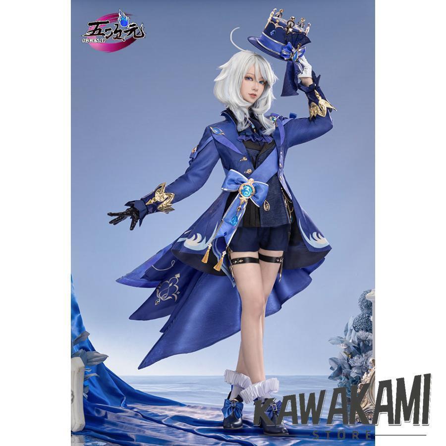 猫屋小舗 原神 コスプレ フリーナ・ウーシア 水神 衣装 ※ウィッグ 鞋