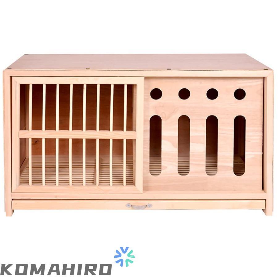 木製鳥用収納寝かせ桶　網戸付 木製鳥用収納寝かせ桶 網戸付 木製鳥用収納寝かせ桶 網戸付