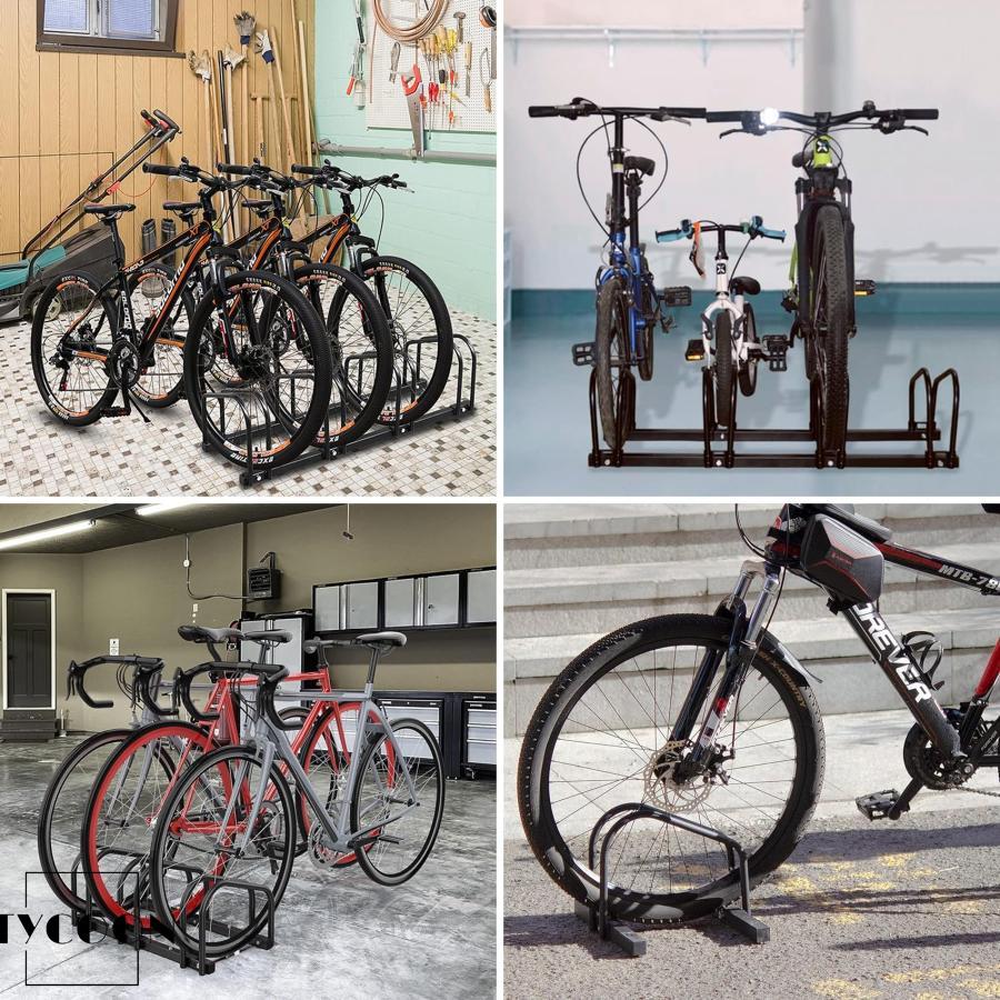 自転車 スタンド 倒れない 3~6台置き サイクルスタンド 自転車置き場