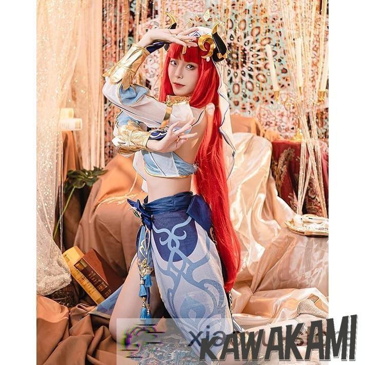 原神 ニィロウ コスプレ フルセット 原神 コスプレ ニィロウ 衣装 ※ウィッグ 靴 追加可 : tycoon - 通販