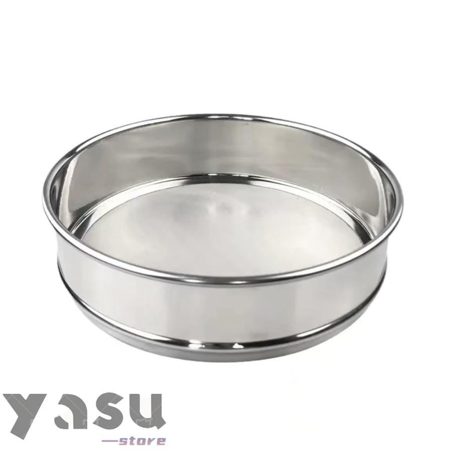 粉ふるい 実験用 ふるい ステンレス製 80/100/120メッシュ 3サイズの