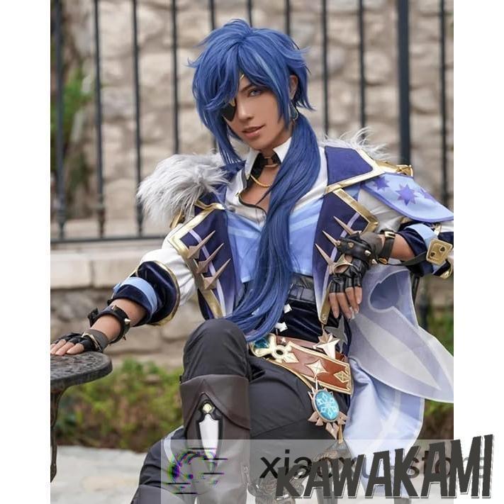 原神　スイパラ　コスプレ衣装　ディルック　ガイア 原神 コスプレ ガイア 衣装 ※ウィッグ 靴 追加可 : tycoon - 通販