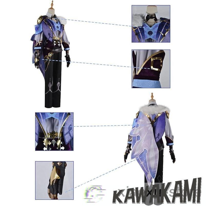 原神 ガイア コスプレ衣装 Lサイズ ウイッグ付き 原神 コスプレ ガイア 衣装 ※ウィッグ 靴 追加可 : tycoon - 通販