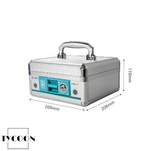 手提げ金庫 貯金箱 プラス 金庫 小型 貴重品ケー貯金箱 お札 鍵付き a4