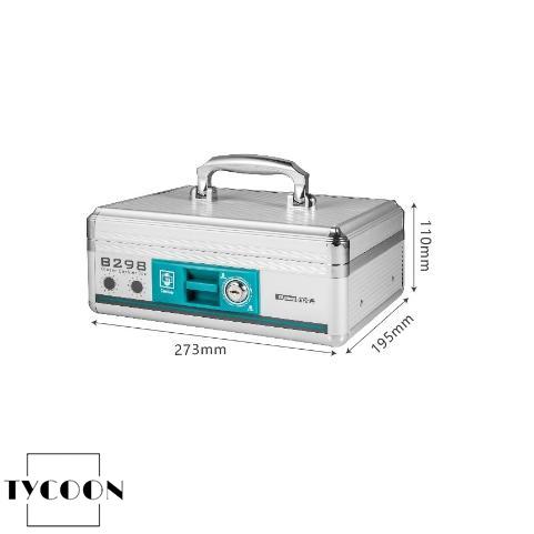 手提げ金庫 貯金箱 プラス 金庫 小型 貴重品ケー貯金箱 お札 鍵付き a4