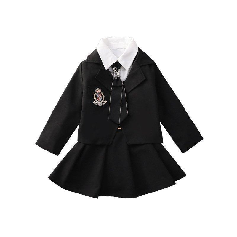 子供服卒業式女子スーツジャケット3点セット卒服女の子チェック柄