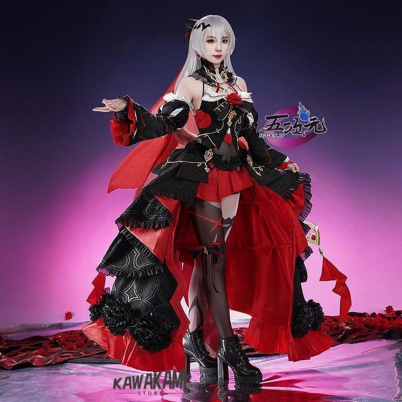 五次元 基萌 崩壊3rd テレサ テレサ・アポカリプス 月下の誓い コスプレ 衣装 ウィッグ 靴 追加可能 tycoon - 通販 - Yahoo ショッピング