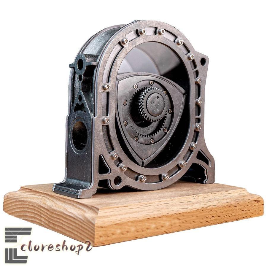 ロータリーエンジン模型 メタルエンジン模型キット DIY組立電動