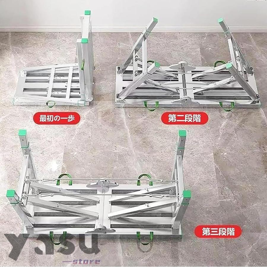 折りたたみ足場台 洗車台 脚立 洗車 作業台 踏み台 軽量脚立 立ち馬