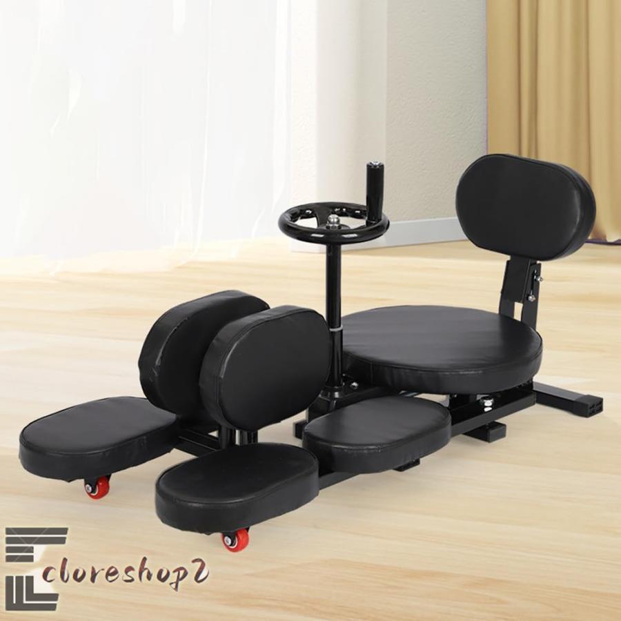レッグストレッチャー 股割りマシン 開脚トレーニング 開脚マシーン レッグストレッチャー 股関節 ストレッチ 0-180度