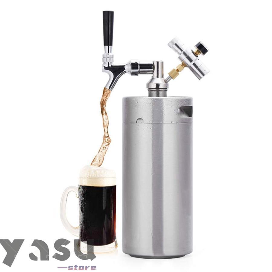 ビールサーバー ビールディスペンサー 缶ビール ステンレス鋼製 2L