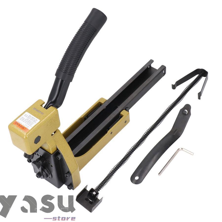 ハンディタッカー ダンボールシール機用 コードレス 手動カートン 深さ調整 閉鎖ステープラー 深さ調整付き 釘打ち機 ステープル抜き付 ハンドタッカー ホッチキ の商品画像