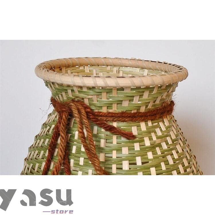 竹製バスケット 花籠 竹かご 竹ビクどじょうすくい おしゃれ 手作りの