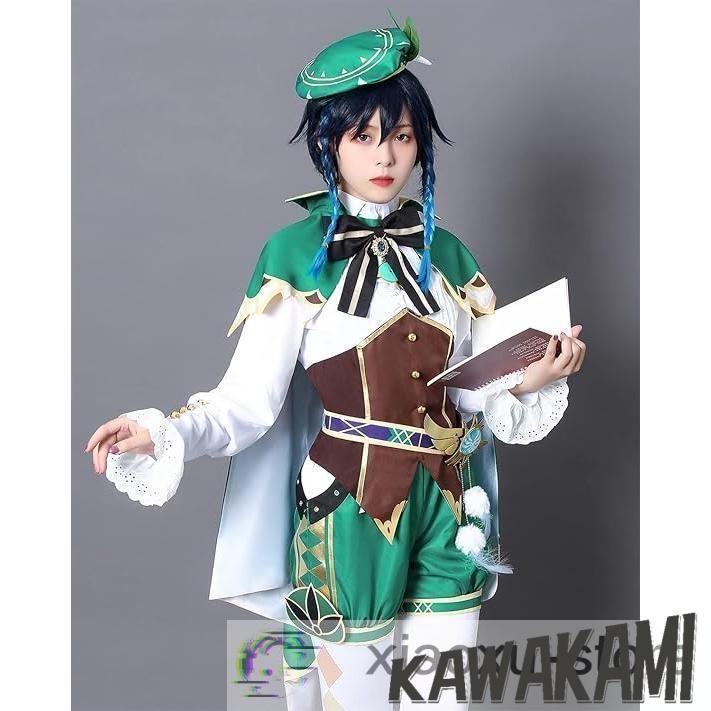 原神 コスプレ ウェンティ 衣装 ※ウィッグ 靴 追加可 : tycoon - 通販