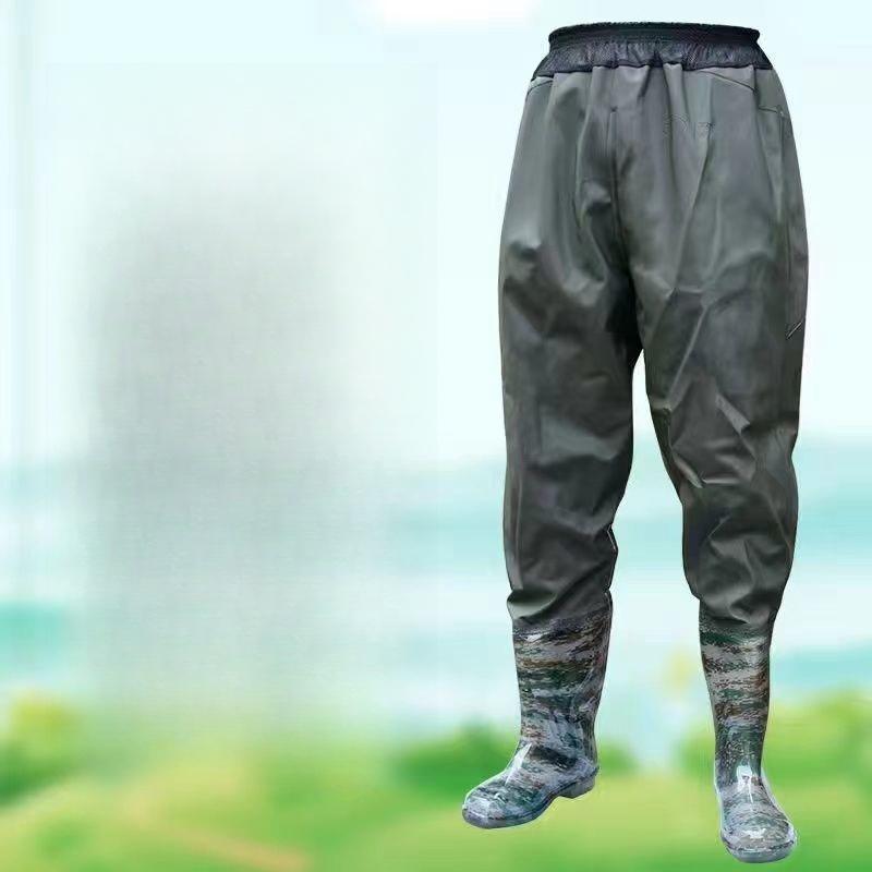 ウェーダー 渓流 釣り 防水 大きいサイズ 胴付き長靴 メンズ