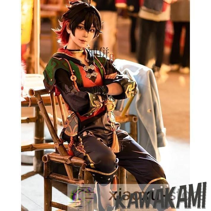 原神 コスプレ 嘉明 衣装 ※ウィッグ 靴 追加可 : tycoon - 通販