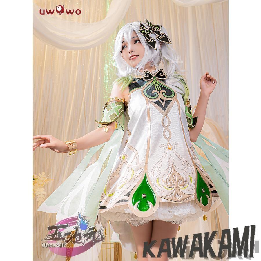 コスプレ　衣装　原神　ナヒーダ　ウィッグ付き　uwowo製　サイズM スメール Uwowo 原神 コスプレ ナヒーダ 衣装 ※ウイッグ 追加可 : tycoon - 通販