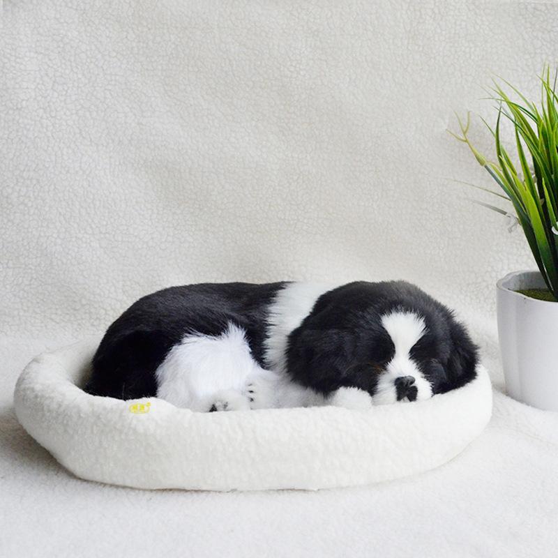 呼吸して眠るリアルな犬のぬいぐるみ 犬のぬいぐるみ リアル 本物